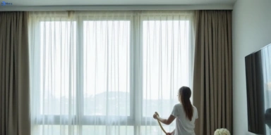 Delicate fabric curtain stain removal silk velvet sheer macquarie-park-nsw treatment